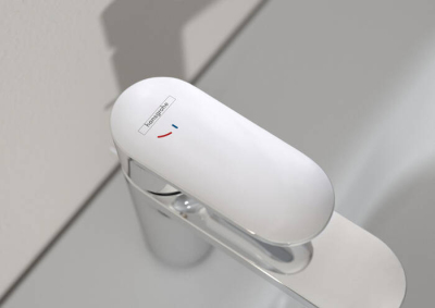 HansGrohe Vernis Blend Tek Kollu Lavabo Bataryası 70 Coolstart, Kumandalı - 71584000 - 2