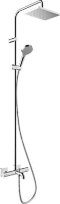 HansGrohe Vernis Shape Duş Kolonu 230 1Jet, Banyo Termostatı İle - 26284000 - 1