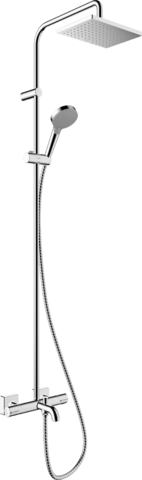 HansGrohe Vernis Shape Duş Kolonu 230 1Jet, Banyo Termostatı İle - 26284000 - Hansgrohe