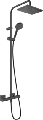 HansGrohe Vernis Shape Duş Kolonu 230 1Jet, Termostat İle - 26286670 - 1