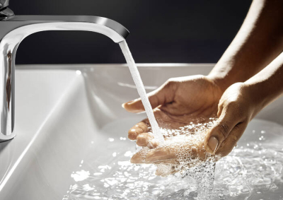 HansGrohe Vivenis Tek Kollu Lavabo Bataryası 110 Kumandalı - 75020000 - 2