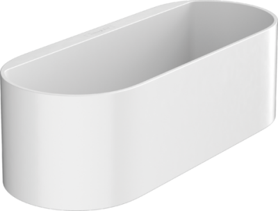 Hansgrohe WallStoris Depolama Rafı Derin Satin Beyaz - 27912700 - 1