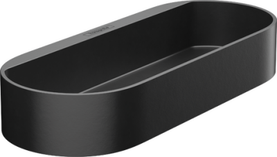 Hansgrohe WallStoris Depolama Rafı Satin Siyah - 27913670 - 1