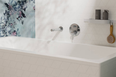 Hansgrohe WallStoris Duş Paketi Satin Beyaz - 27967700 - 2