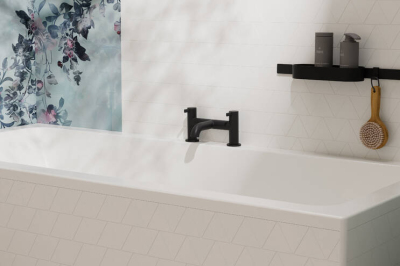Hansgrohe WallStoris Duş Paketi Satin Siyah - 27967670 - 3