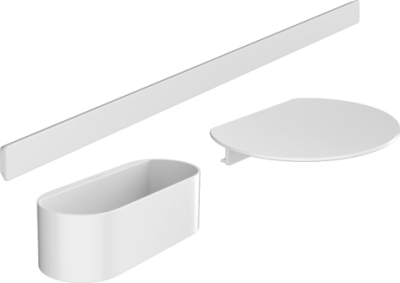Hansgrohe WallStoris Küvet Paketi Satin Beyaz - 27966700 - 1