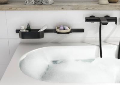 Hansgrohe WallStoris Küvet Paketi Satin Siyah - 27966670 - 2