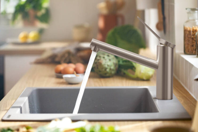 HansGrohe Zesis M33 Tek Kollu Eviye Bataryası, 150, 1Jet - 74802000 - 2