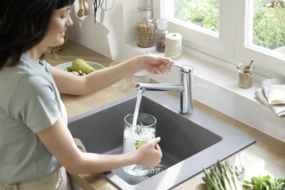 HansGrohe Zesis M33 Tek Kollu Eviye Bataryası, 150, Eco, 1Jet - 74811000 - 2