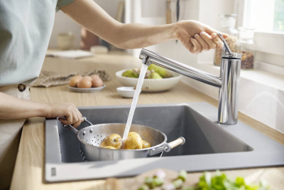 HansGrohe Zesis M33 Tek Kollu Eviye Bataryası, 150, Eco, 1Jet - 74811000 - 3