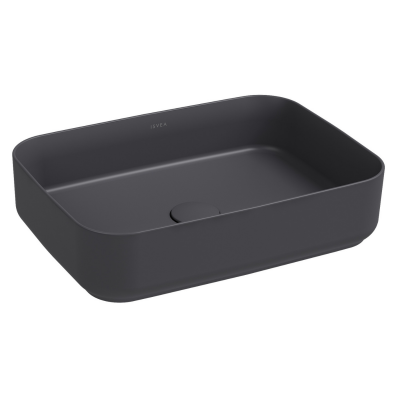 İsvea Infinity Çanak Lavabo Antrasit, 50 Cm - 1
