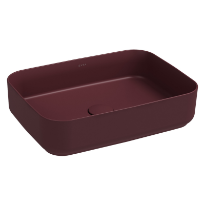 İsvea Infinity Çanak Lavabo Rustik Bordo, 50 Cm - 1