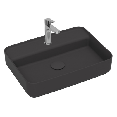 İsvea Infinity Tezgah Üstü Lavabo Antrasit, 55 Cm - 2