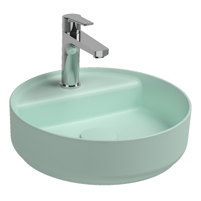 İsvea Infinity Tezgah Üstü Lavabo Mint, 42 Cm - 3