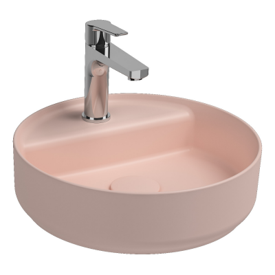 İsvea Infinity Tezgah Üstü Lavabo Somon, 42 Cm - 2