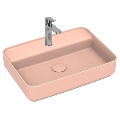 İsvea Infinity Tezgah Üstü Lavabo Somon, 55 Cm - 2