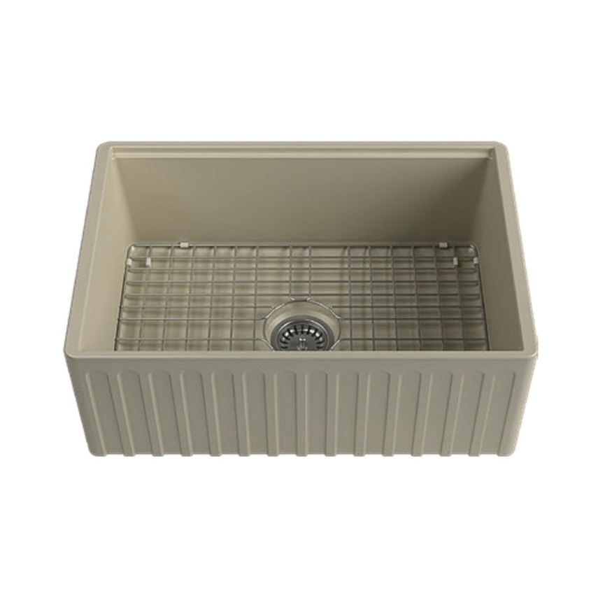 İsvea Ravenna Fildişi Seramik Eviye - Tek Gözlü, 69 Cm - İsvea (1)