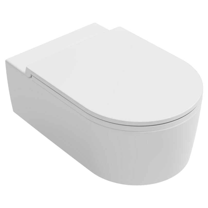 İsvea Sistema A Easyjet Rimless Beyaz Asma Klozet Seti ( Klozet Kapağı Dahildir ) - İsvea (1)