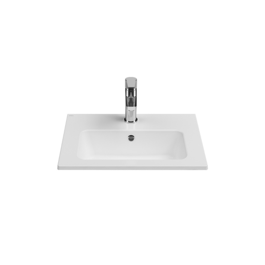 İsvea Sistema Compacto Etajerli Lavabo Beyaz, 50 X 36 Cm - İsvea (1)