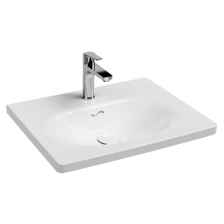 İsvea Sistema Etajerli Lavabo Beyaz, 61 Cm - İsvea