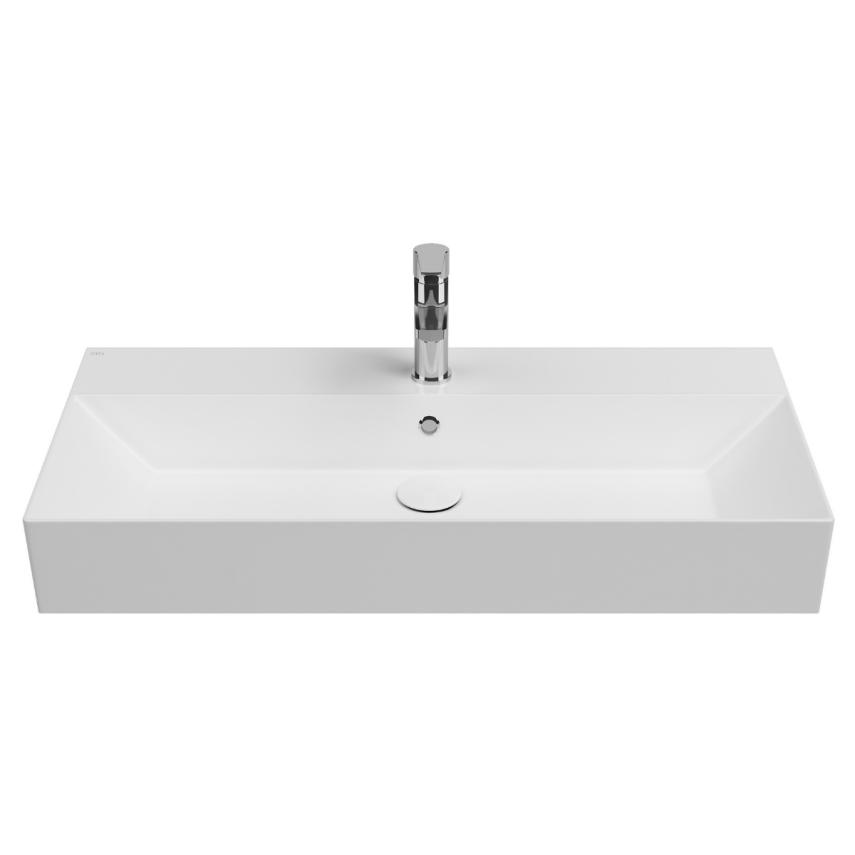 İsvea Sistema Tezgah Üstü Lavabo Beyaz, 90 Cm - İsvea (1)