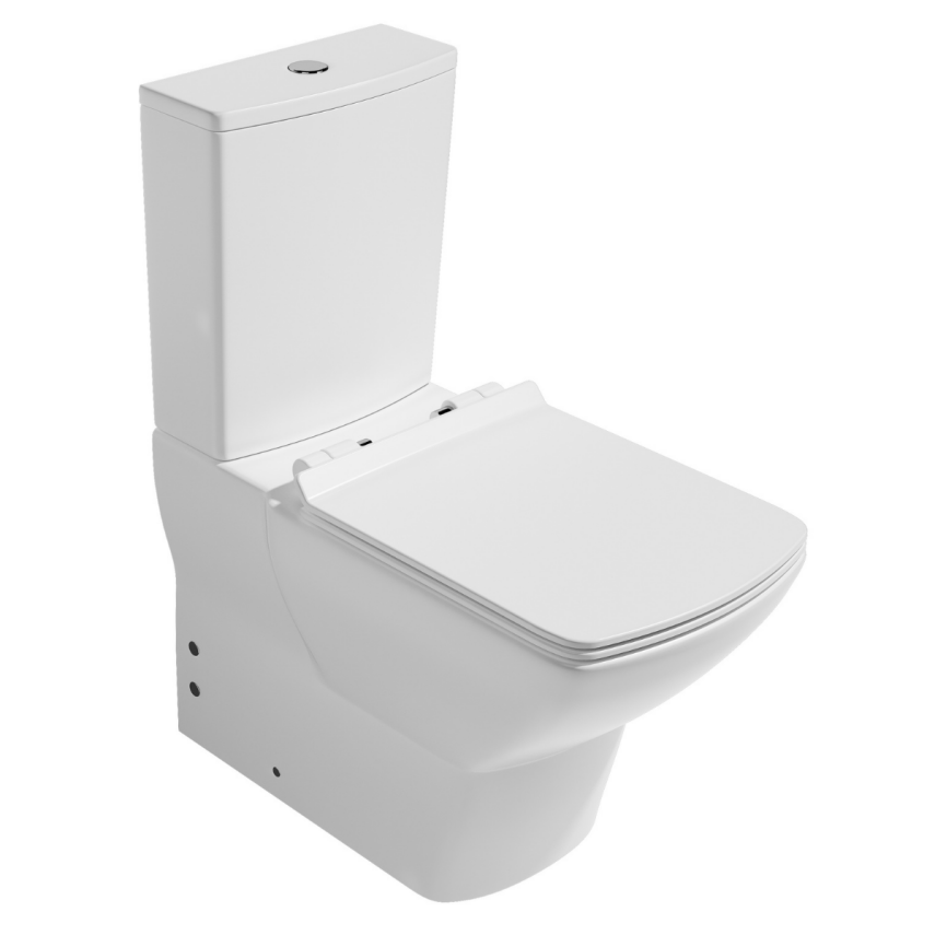 İsvea Soluzione VI Duvara Sıfır Klozet Seti - İsvea (1)