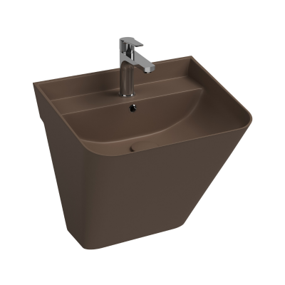 İsvea SOTT'aqua Asma Monoblok Lavabo Vizon, 50 Cm - 2