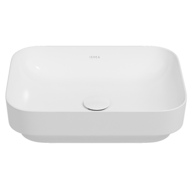 İsvea SOTT’AQUA Inset Çanak Lavabo Beyaz, 50 Cm - 1