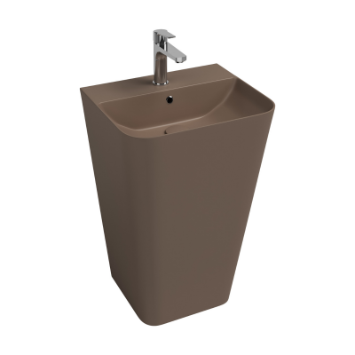 İsvea SOTT'aqua Yerden Monoblok Lavabo Vizon, 50 Cm - 2