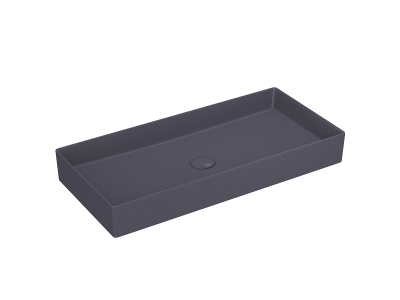Lucco Balance Çanak Lavabo 75 cm, Mat Antrasit - 1