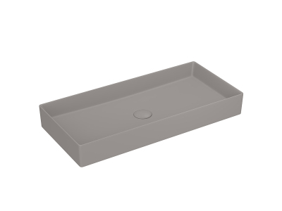 Lucco Balance Çanak Lavabo 75 cm, Mat Latte - 1