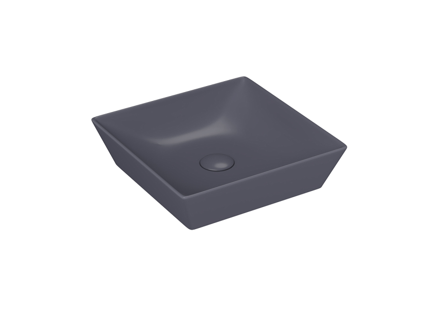 Lucco Decente Çanak Lavabo 40 cm, Mat Antrasit - Lucco