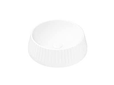 Lucco Deep Çanak Lavabo 40 cm, Parlak Beyaz - 1