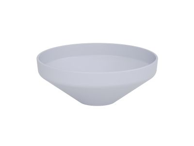 Lucco Luci Çanak Lavabo 40 cm, Mat Buz Mavi - 1