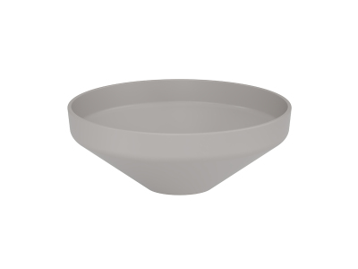 Lucco Luci Çanak Lavabo 40 cm, Mat Latte - 1