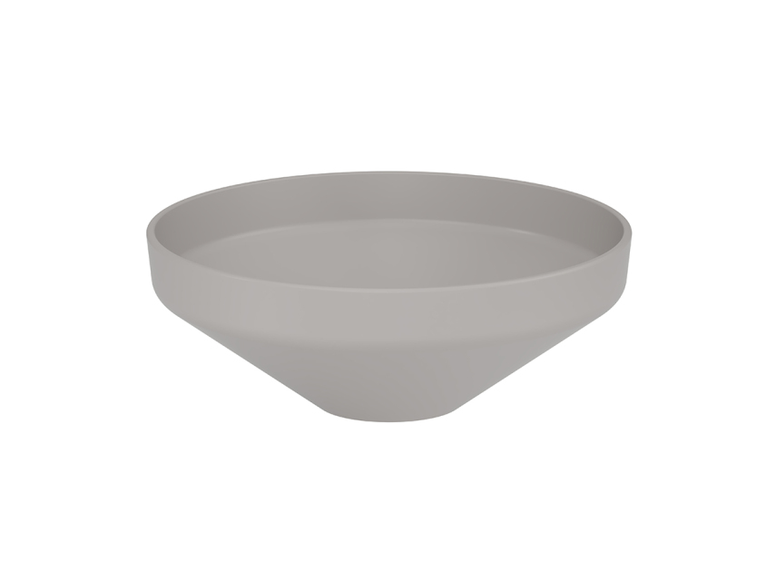 Lucco Luci Çanak Lavabo 40 cm, Mat Latte - Lucco