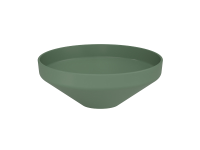 Lucco Luci Çanak Lavabo 40 cm, Mat Yeşil - 1