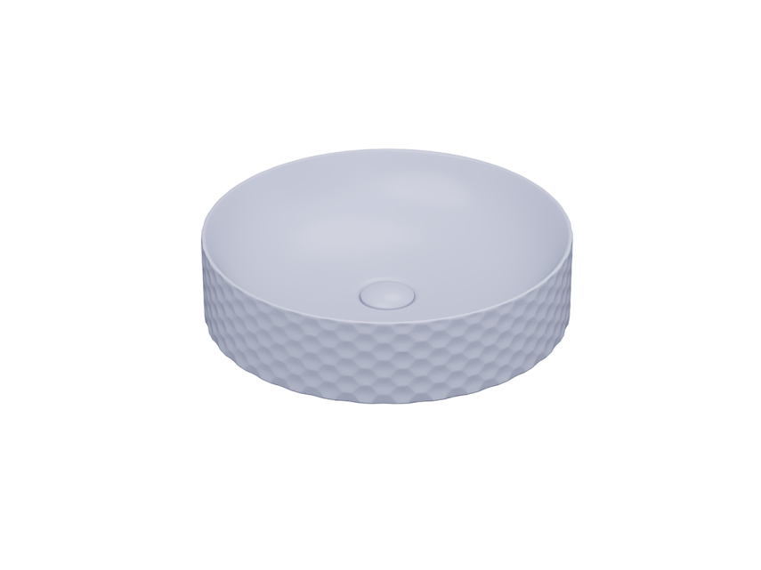 Lucco Siena Çanak Lavabo 44 cm, Mat Buz Mavi - Lucco (1)