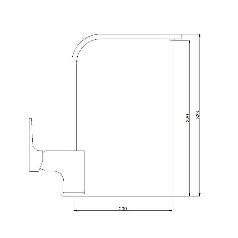 Newarc Aqua Siyah Eviye Bataryası - Newarc (1)