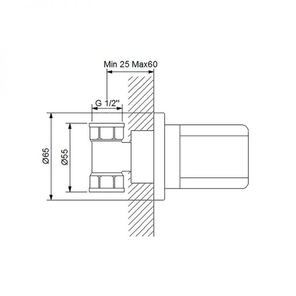 Newarc Aqua Stop Valf Siyah - Newarc (1)