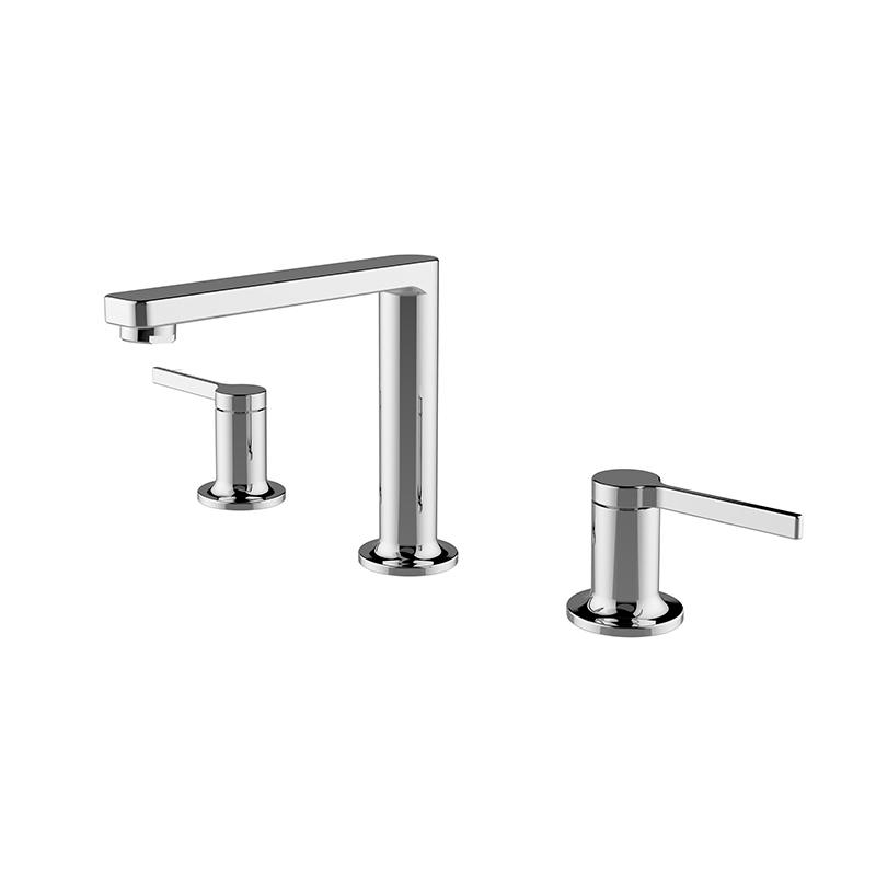 Newarc Bold Krom 3 Delikli Lavabo Bataryası - Newarc