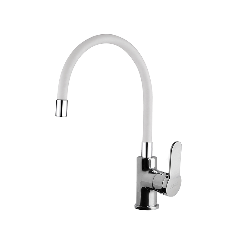 Newarc Domino Silikonlu Beyaz Eviye Bataryası - Newarc