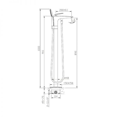 Newarc Lıfe Altın Tabandan Banyo Bataryası - 2