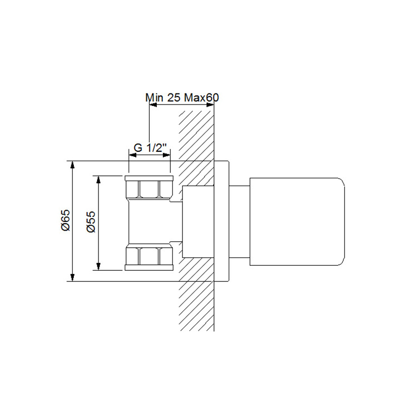 Newarc Master Stop Valf Siyah - Newarc (1)