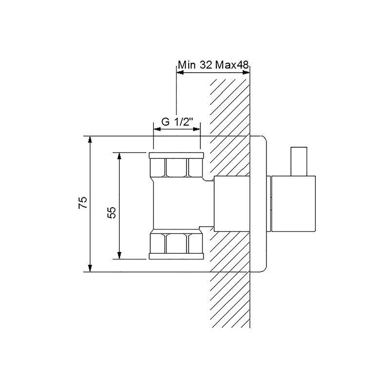 Newarc Maximal Stop Valf Siyah - Newarc (1)