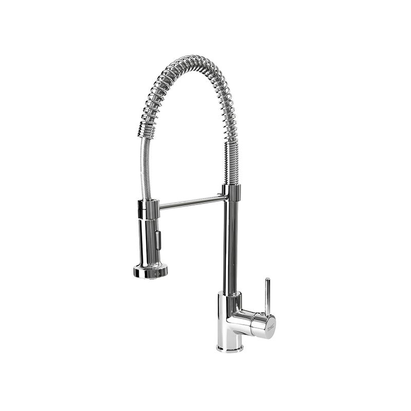 Newarc Newart Kısa Endüstriyel Eviye Bataryası Krom - Newarc