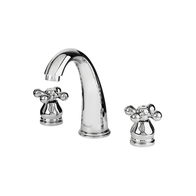 Newarc Nostalgic Krom Üç Delikli Lavabo Bataryası - 1