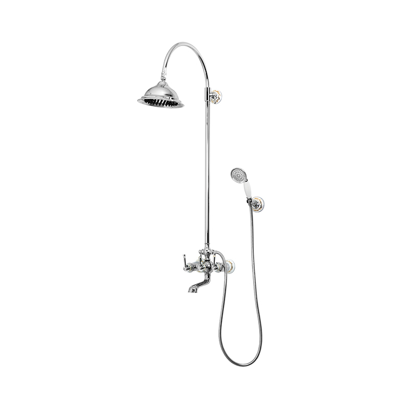 Newarc Pera Bataryalı Duş Ünitesi Krom - Newarc