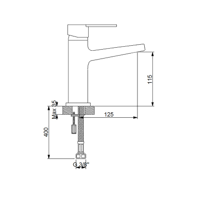Newarc Premium Yüksek Lavabo Bataryası - 2