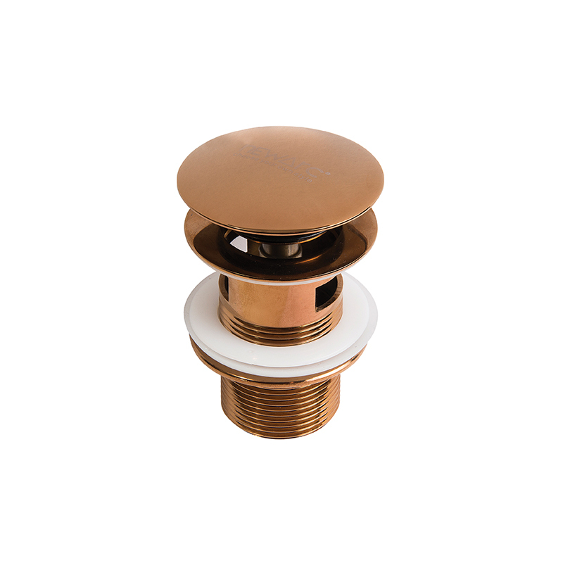 Newarc Sifon Üst Takım Basmalı Delikli Bakır - Newarc